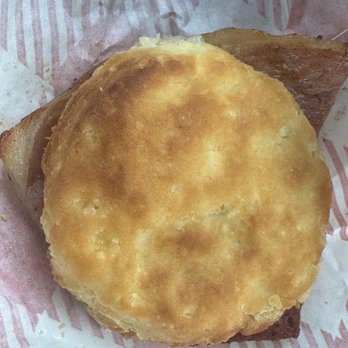 Bojangles - Country Ham Biscuit - Fast Food Near Me - Charlotte, North Carolina