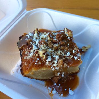 Heard Dat Kitchen - Don't miss out on their bread pudding. It's served up warm and tastes great. - Cajun/Creole Near Me - New Orleans, Louisiana Heard Dat Kitchen - Don't miss out on their bread pudding. It's served up warm and tastes great. - Cajun/Creole Near Me - New Orleans, Louisiana