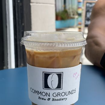 Common Grounds Brew & Roastery - Iced Latte - Coffee & Tea Near Me - Lake Worth, Florida