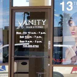 vanity hair studios - Store hours and phone number
