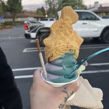Break the Ice - Taro & Cookie Monster - Ice Cream & Frozen Yogurt Near Me - Riverside, California