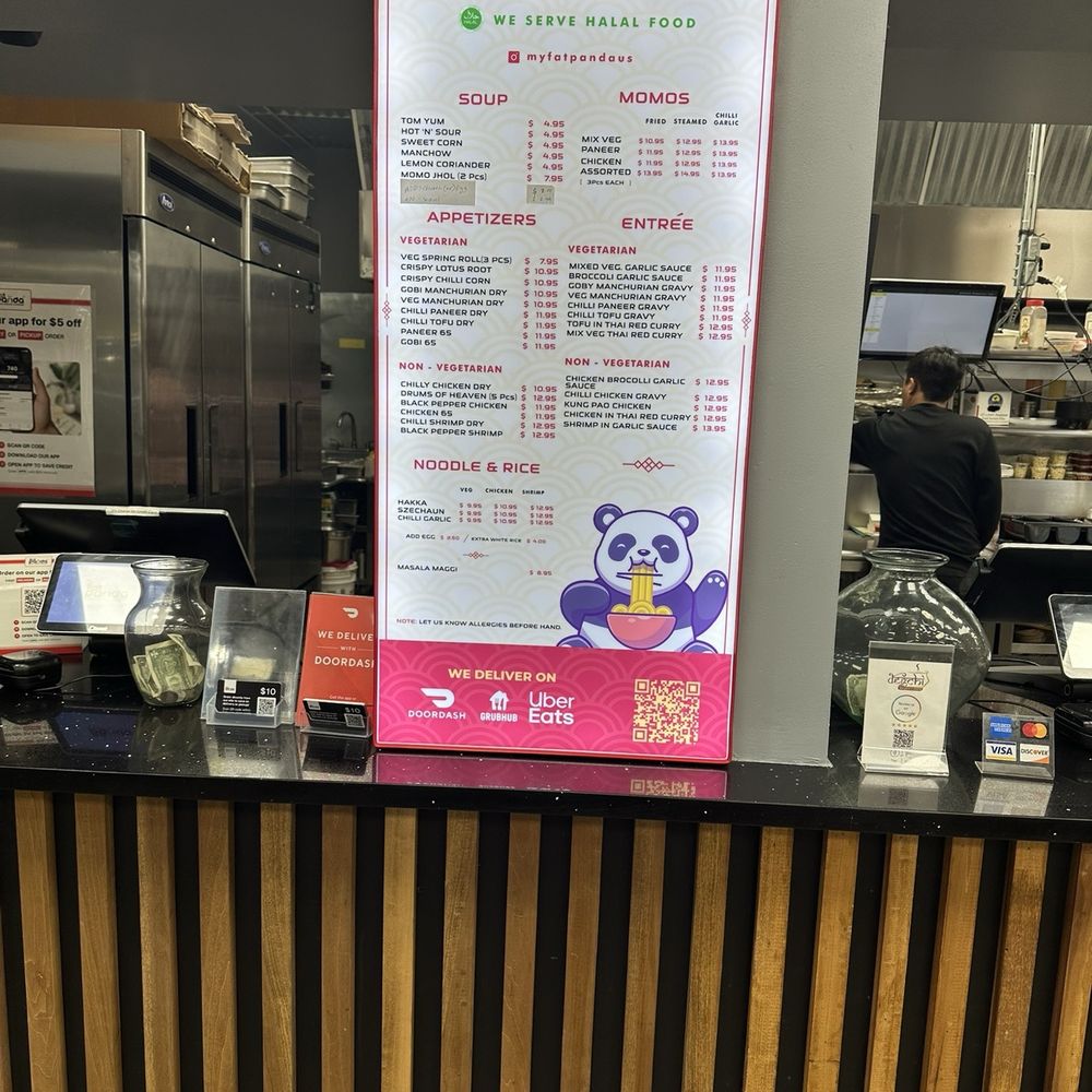 Fat Panda - The menu at fat panda in the food court! - Chinese Near Me - Edison, New Jersey Fat Panda - The menu at fat panda in the food court! - Chinese Near Me - Edison, New Jersey