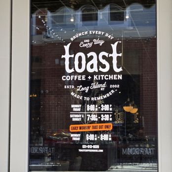 Toast Coffee + Kitchen - Hours - Coffee & Tea Near Me - Ronkonkoma, New York Toast Coffee + Kitchen - Hours - Coffee & Tea Near Me - Ronkonkoma, New York