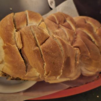 Cacciatores - Warm loaf of bread to start your meal - Italian Near Me - Johnson City, New York