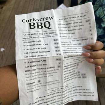 CorkScrew BBQ - Barbeque Near Me - Spring, Texas
