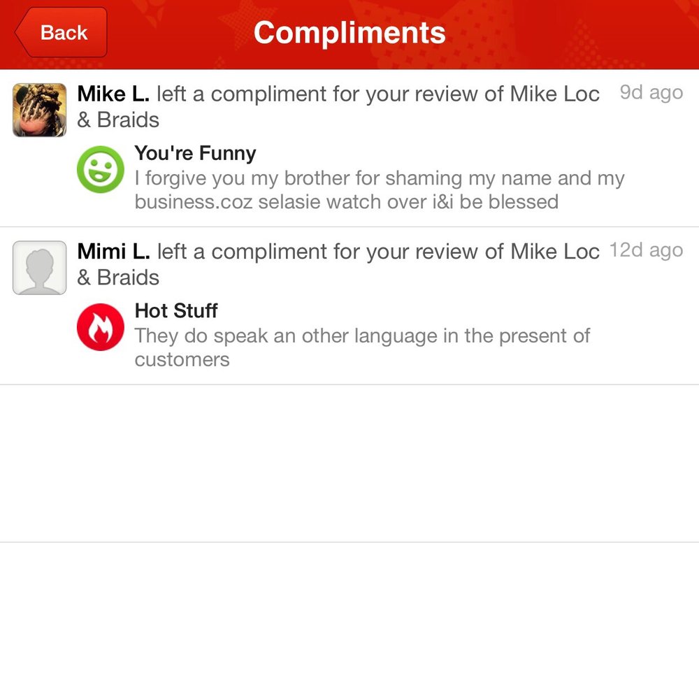 Mike L. (the owner) response to my review! Mike L. (the owner) response to my review!