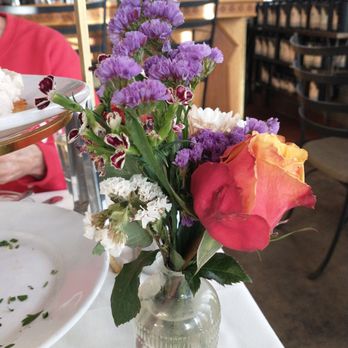 Boulder Dushanbe Teahouse - Flowery touches. - Tea Rooms Near Me - Boulder, Colorado