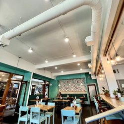 Ancora Cafe + Bakery - Interior -- so cute!
