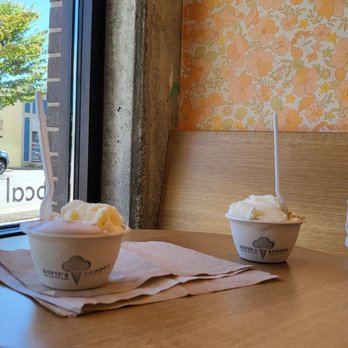 Sofie's Scoops Gelato - Two Medium cups (choose upto 2 flavors each) total $11.00 : ) - Gelato Near Me - Olympia, Washington Sofie's Scoops Gelato - Two Medium cups (choose upto 2 flavors each) total $11.00 : ) - Gelato Near Me - Olympia, Washington