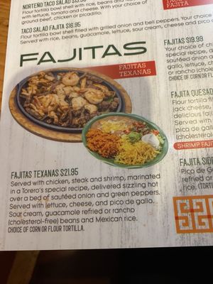 Menu photo 2 Toreros Authentic Mexican Cuisine West Palm Beach, FL Menu photo 2 Toreros Authentic Mexican Cuisine West Palm Beach, FL