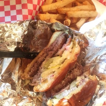 Small Cheval- Wicker Park - house style hamburger+bacon and golden fries - Burgers Near Me - Chicago, Illinois