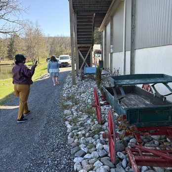 Blue Mountain Vineyards & Cellars - The wagons in 1800's used to transport - Wineries Near Me - New Tripoli, Pennsylvania Blue Mountain Vineyards & Cellars - The wagons in 1800's used to transport - Wineries Near Me - New Tripoli, Pennsylvania