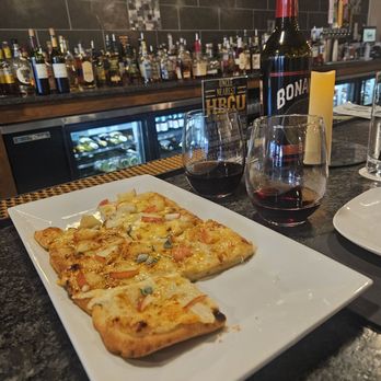 Cache Cocktail & Wine Bar - Oddball Flatbread- awesome flavor - Wine Bars Near Me - St. Clair Shores, Michigan Cache Cocktail & Wine Bar - Oddball Flatbread- awesome flavor - Wine Bars Near Me - St. Clair Shores, Michigan