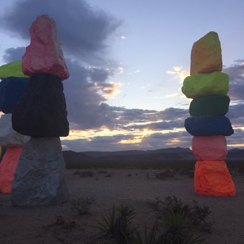 Seven Magic Mountains - Public Art Near Me - Las Vegas, Nevada Seven Magic Mountains - Public Art Near Me - Las Vegas, Nevada