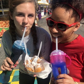 Coastal Carolina Fair - Slushees. $10 each and they can mix n match flavors, comes with 1 refill - Festivals Near Me - Ladson, South Carolina