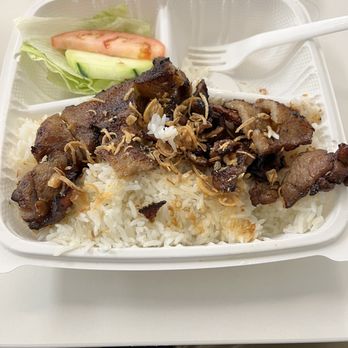 Pho 81 - This is the grilled pork over rice dish - Vietnamese Near Me - Germantown, Maryland
