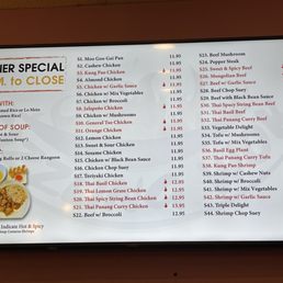 Menu Menu