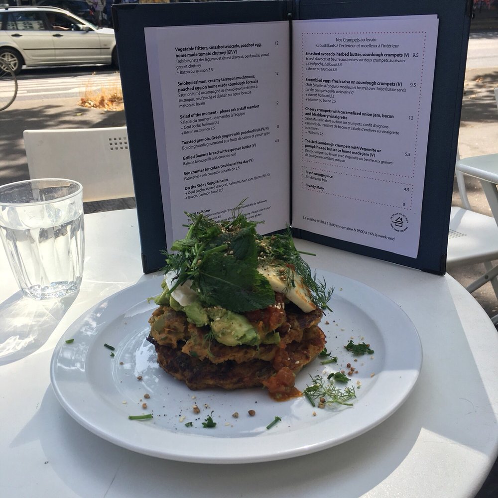 Vegetable pancakes