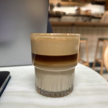 Babas on Cannon - whipped honey espresso with oat milk - Cafes Near Me - Charleston, South Carolina Babas on Cannon - whipped honey espresso with oat milk - Cafes Near Me - Charleston, South Carolina