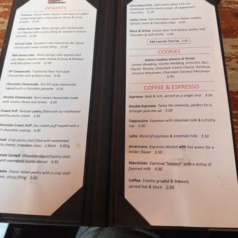 Touch of Italy - Menu - desserts - Italian Near Me - Lewes, Delaware Touch of Italy - Menu - desserts - Italian Near Me - Lewes, Delaware