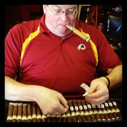 Chesapeake Pipe & Cigar - Running a cigar empire requires some occasional work...