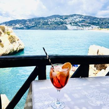 El Peñon - Aperol Spritz on the patio - Spanish Near Me - Salobreña, GR
