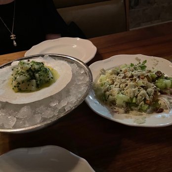Le Crocodile - Scallops and Waldorf Salad - French Near Me - Brooklyn, New York