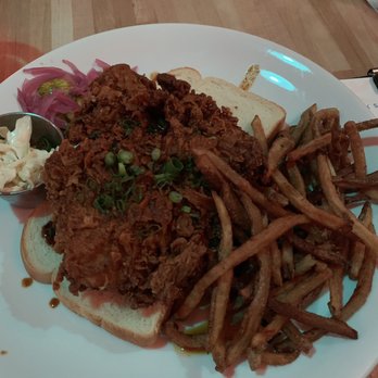 Wet City - Nashville hot chicken ($3 off during happy hour) - Beer Bar Near Me - Baltimore, Maryland Wet City - Nashville hot chicken ($3 off during happy hour) - Beer Bar Near Me - Baltimore, Maryland