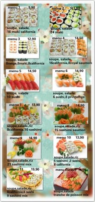 Menu photo 4 Oushiza Tourcoing, 59 Menu photo 4 Oushiza Tourcoing, 59