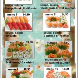 Oushiza - Menu classic