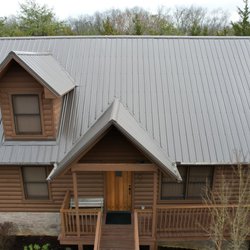True Metal Supply - Burnished Slate Tuff-Rib Metal Roof