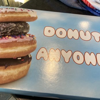 The Donut Palace - three donuts stacked on top of each other - Donuts Near Me - Brownwood, Texas The Donut Palace - three donuts stacked on top of each other - Donuts Near Me - Brownwood, Texas