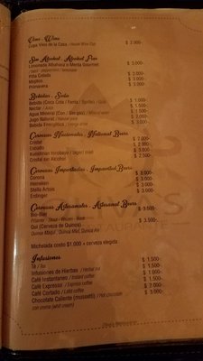 Menu photo 1 Oliva's Chillan, BI
