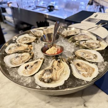 Blue Point Grille - Dozen Oysters (2 ea. or 6 for 10 during happy hour) - Seafood Near Me - Cleveland, Ohio