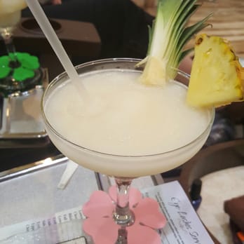 Island Nails Lounge - Piña Colada with a mani/pedi. - Nail Salons Near Me - Cypress, Texas