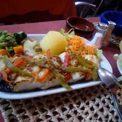 Marisqueira Casa Velha - Bacalao a la brasa de 10
