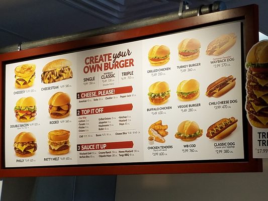 Menu photo 1 Wayback Burgers Huntsville, AL Menu photo 1 Wayback Burgers Huntsville, AL