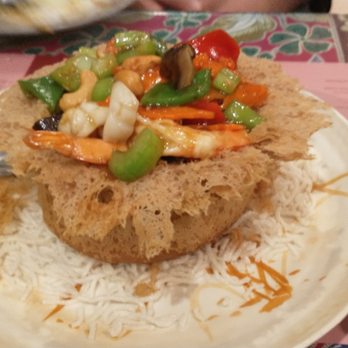 Layang Layang - Taro nest with seafood - Malaysian Near Me - Milpitas, California Layang Layang - Taro nest with seafood - Malaysian Near Me - Milpitas, California