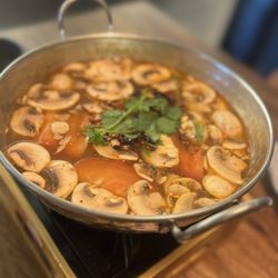 Lanta Thai Fusion - Tom Yum Goong Soup (Tom Yum Shrimp Soup)