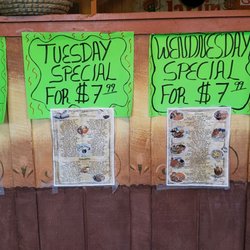 Jardin Mexican Restaurant - 7.99 Specials Mon. -Fajitas, Tue. -Burritos, Wed. -Seafood, Thurs. Appetizers, Nachos, and Tacos