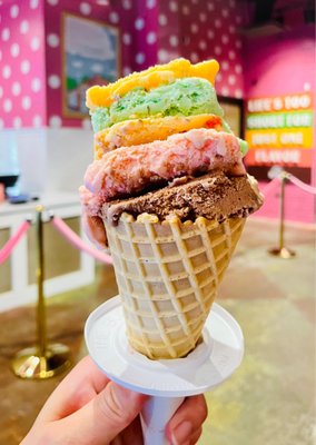 The Original Rainbow Cone by null