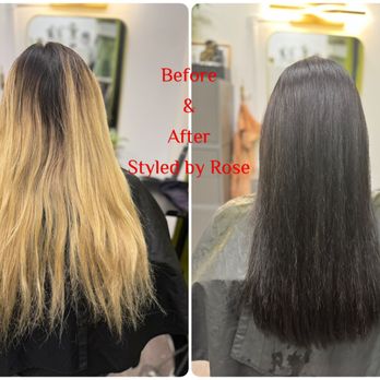 Styled by Rose - Blode to dark - Hair Salons Near Me - Pleasant Hill, California Styled by Rose - Blode to dark - Hair Salons Near Me - Pleasant Hill, California