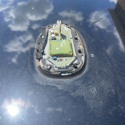 Mister Car Wash - Busted antenna on mini cooper