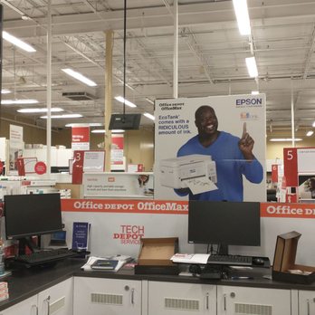 Office Depot - Uh? Shaq works here? - Office Equipment Near Me - Houston, Texas