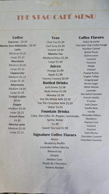 Menu photo 8 Stag Cafe Jacksonville, NC Menu photo 8 Stag Cafe Jacksonville, NC