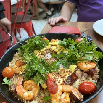 Rosaline - Seafood chaufa paella - Peruvian Near Me - West Hollywood, California