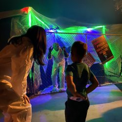 Prism Haunted House - Monsters inside, monsters outside.