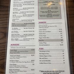 Rufina's - Menu