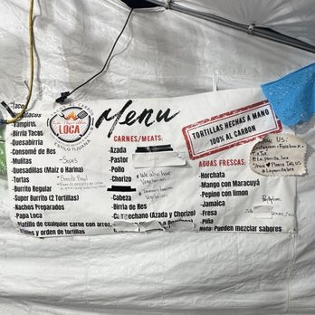 La Parrilla Loca - Menu - Food Stands Near Me - Oakland, California La Parrilla Loca - Menu - Food Stands Near Me - Oakland, California