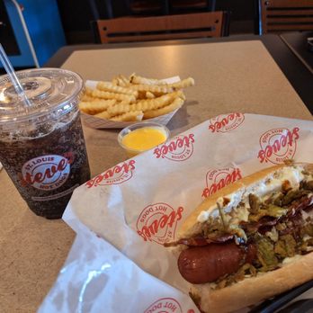 Steve's Hot Dogs Chesterfield - Jalapeño popper dog, cheese fries - Hot Dogs Near Me - Chesterfield, Missouri